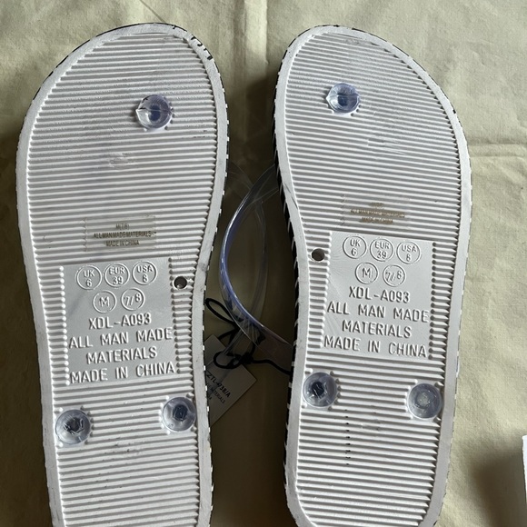 Striped Flip Flops - Picture 3 of 4